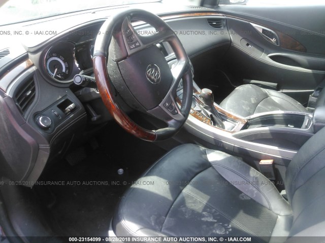 1G4GE5EV7AF263971 - 2010 BUICK LACROSSE CXS GRAY photo 5