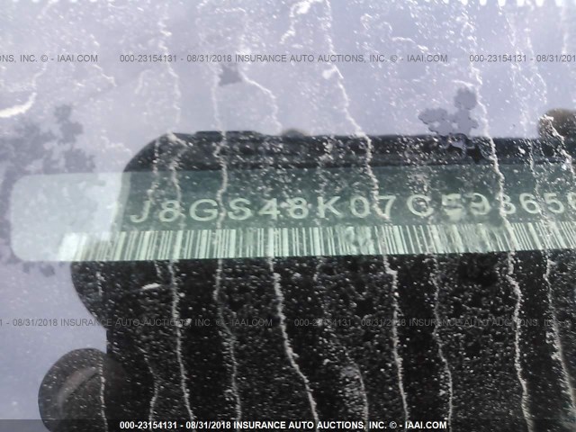 1J8GS48K07C593656 - 2007 JEEP GRAND CHEROKEE LAREDO/COLUMBIA/FREEDOM 蓝色 照片 9