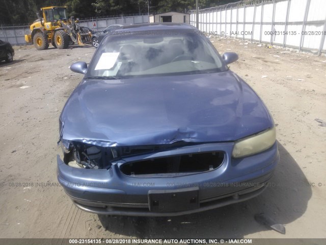 2G4WF5215W1534485 - 1998 BUICK REGAL GS Light Blue photo 6