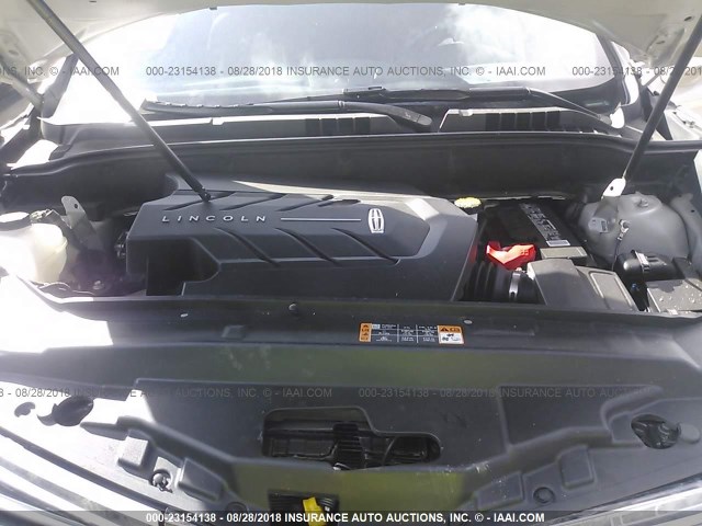 2LMPJ6LP0HBL40279 - 2017 LINCOLN MKX RESERVE Ոսկեգույն լուսանկար 10