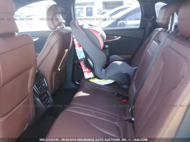 2LMPJ6LP0HBL40279 - 2017 LINCOLN MKX RESERVE Ոսկեգույն լուսանկար 8