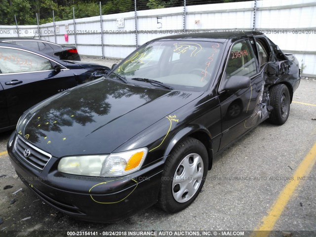 4T1BG22K01U035383 - 2001 TOYOTA CAMRY CE/LE/XLE 黑色 照片 2