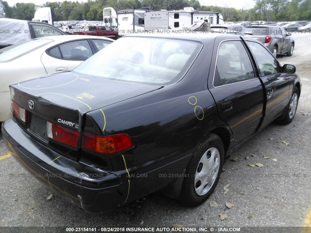 4T1BG22K01U035383 - 2001 TOYOTA CAMRY CE/LE/XLE 黑色 照片 4