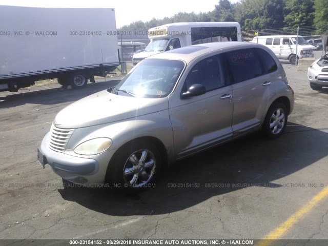 3C8FY68B12T322159 - 2002 CHRYSLER PT CRUISER LIMITED/DREAM CRUISER GOLD photo 2