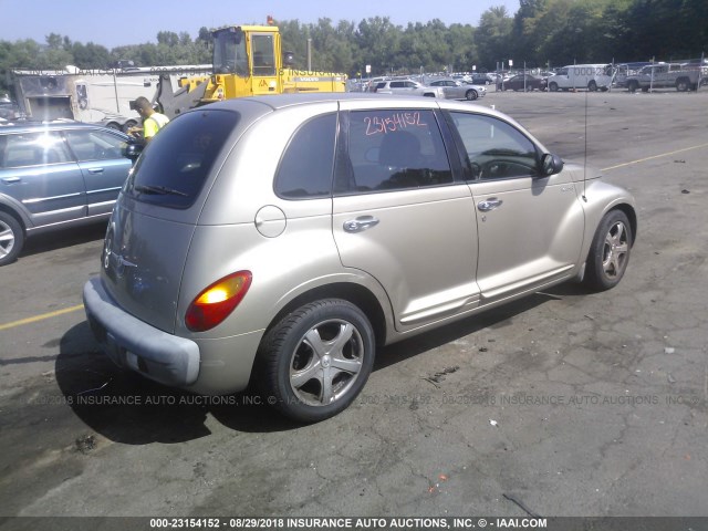 3C8FY68B12T322159 - 2002 CHRYSLER PT CRUISER LIMITED/DREAM CRUISER GOLD photo 4