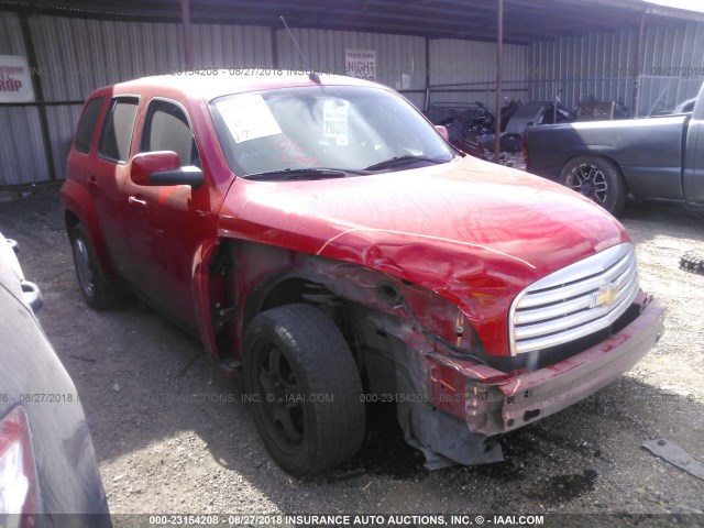 3GNBABDB4AS574258 - 2010 CHEVROLET HHR LT RED photo 1