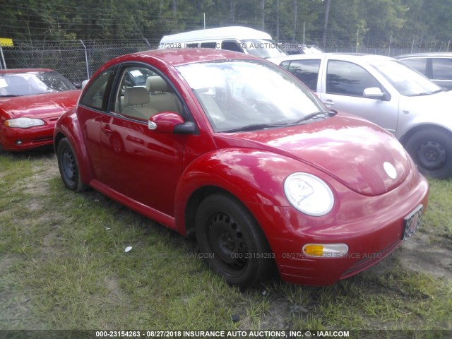3VWBK31C45M403588 - 2005 VOLKSWAGEN NEW BEETLE GL 红色 照片 1