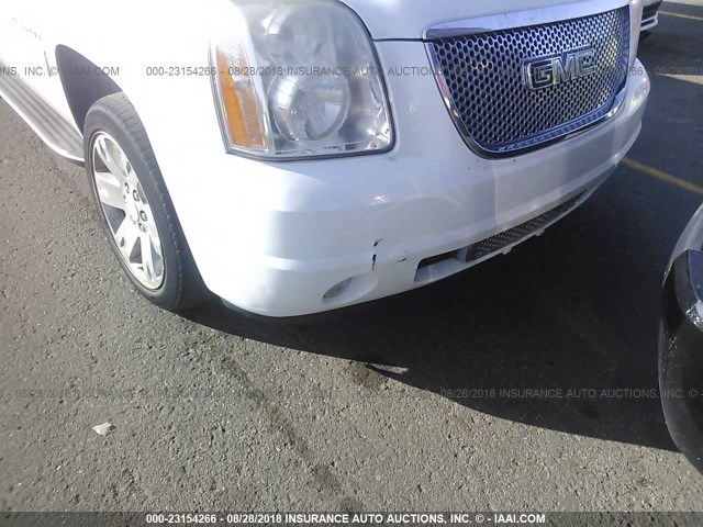 1GKFK63847J389792 - 2007 GMC YUKON DENALI WHITE photo 6