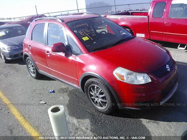 JS2YB413075102348 - 2007 SUZUKI SX4 RED photo 1