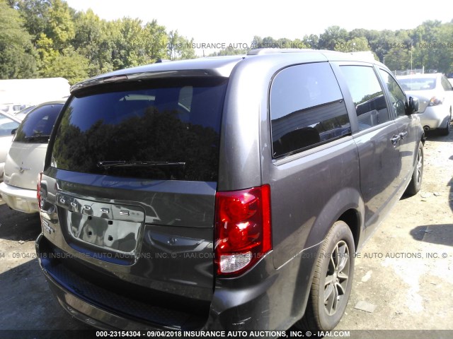 2C4RDGBG1JR136532 - 2018 DODGE GRAND CARAVAN SE GRAY photo 4