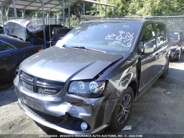 2C4RDGBG1JR136532 - 2018 DODGE GRAND CARAVAN SE GRAY photo 6