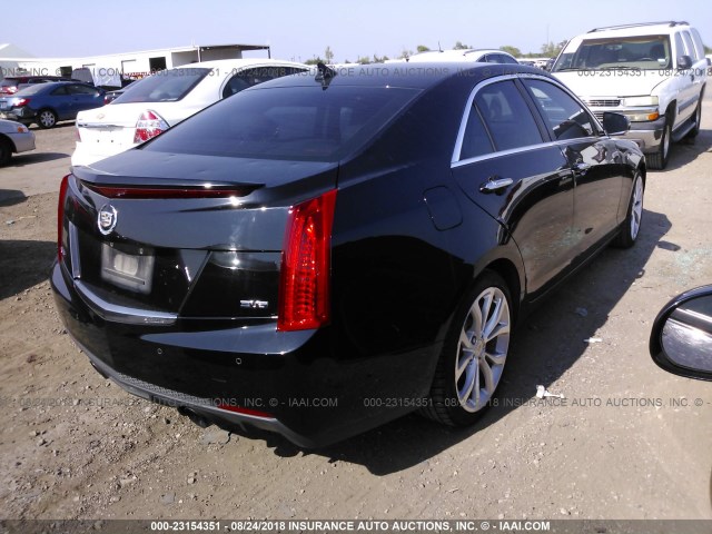 1G6AC5S31D0150739 - 2013 CADILLAC ATS PERFORMANCE BLACK photo 4