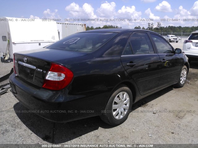 4T1BE32K93U151034 - 2003 TOYOTA CAMRY LE/XLE/SE Qara foto 4