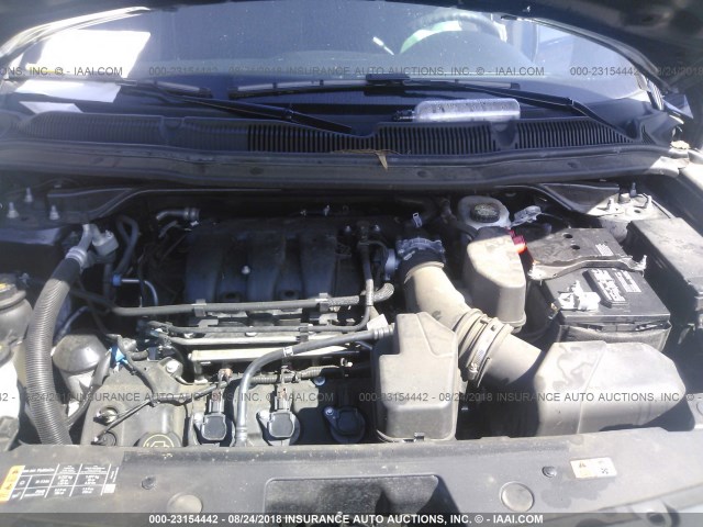 1FM5K8AR1GGD17357 - 2016 FORD EXPLORER POLICE INTERCEPTOR BLUE photo 10