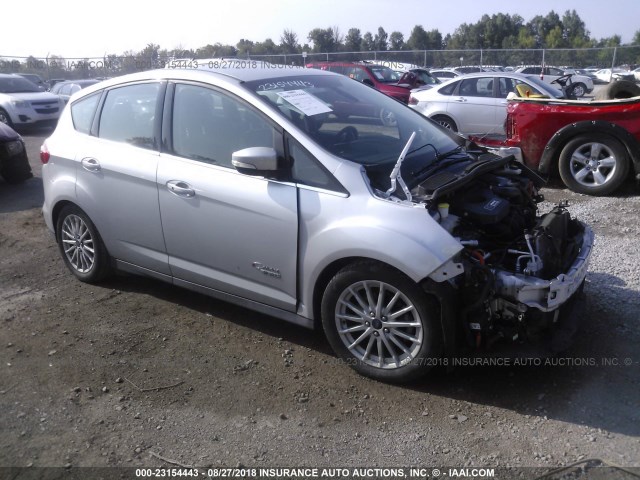 1FADP5CU3EL512582 - 2014 FORD C-MAX PREMIUM SILVER photo 1