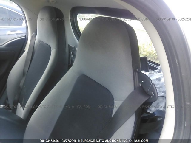 WMEEJ31X29K316132 - 2009 SMART FORTWO PURE/PASSION BLUE photo 8