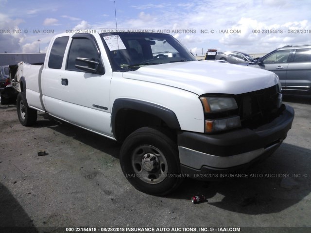 1GCHC29UX7E177387 - 2007 CHEVROLET SILVERADO C2500 HEAVY DUTY WHITE photo 1