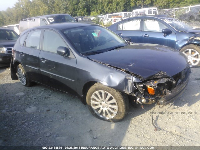 JF1GH61648H806732 - 2008 SUBARU IMPREZA 2.5I GRAY photo 1