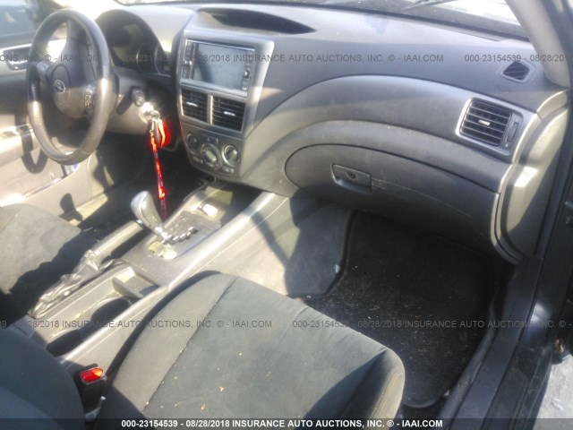 JF1GH61648H806732 - 2008 SUBARU IMPREZA 2.5I GRAY photo 5