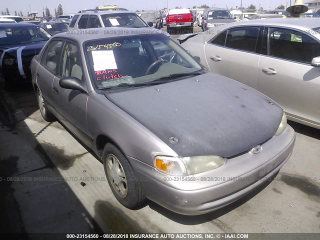1Y1SK5282WZ419163 - 1998 CHEVROLET GEO PRIZM LSI Champagne photo 1