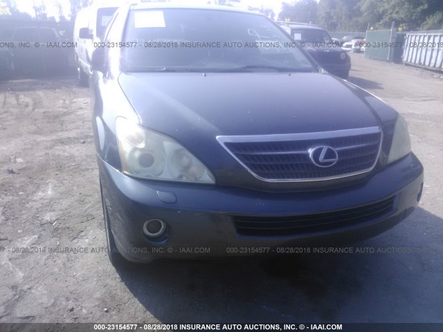 JTJHW31U860019812 - 2006 LEXUS RX 400 GRAY photo 6