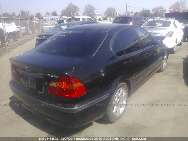 WBAAZ33495KW75087 - 2005 BMW 325 IS SULEV BLACK photo 4
