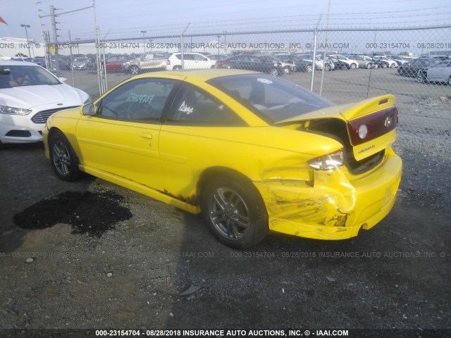 1G1JH12F257114657 - 2005 CHEVROLET CAVALIER LS SPORT YELLOW photo 3