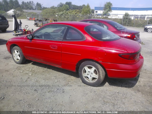 3FAKP1135WR211390 - 1998 FORD ESCORT ZX2/SPORT RED photo 3