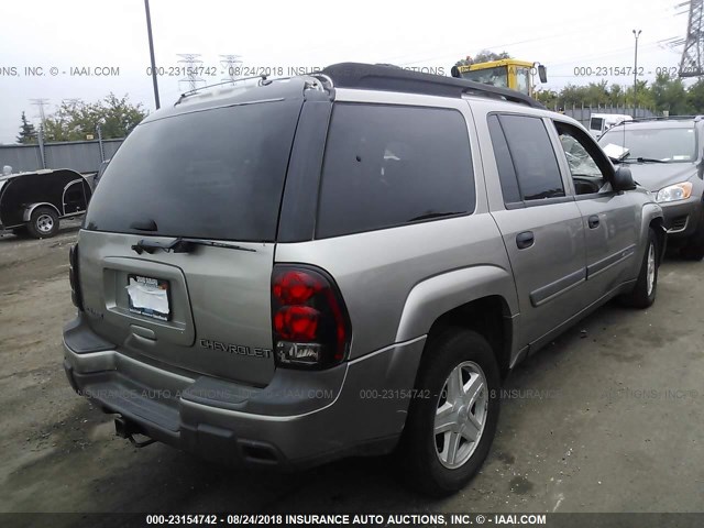 1GNET16S226104279 - 2002 CHEVROLET TRAILBLAZER EXT TAN photo 4