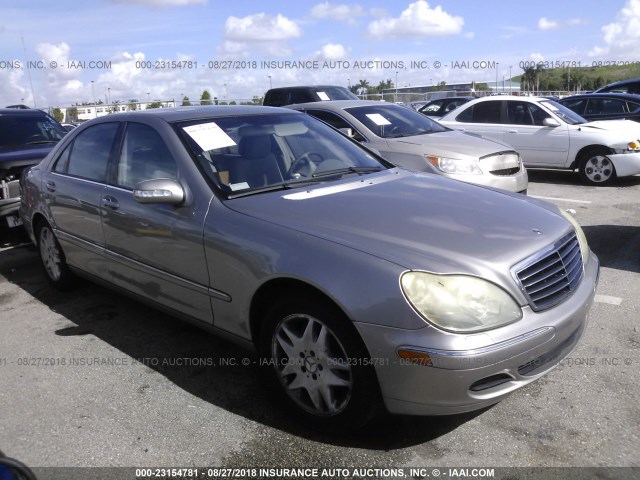 WDBNG70J53A331849 - 2003 MERCEDES-BENZ S 430 GRAY photo 1