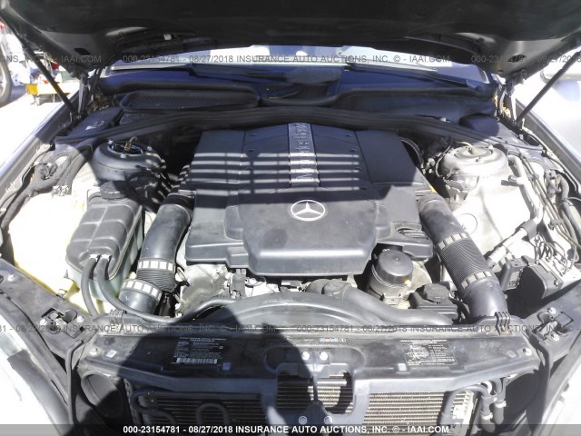 WDBNG70J53A331849 - 2003 MERCEDES-BENZ S 430 GRAY photo 10