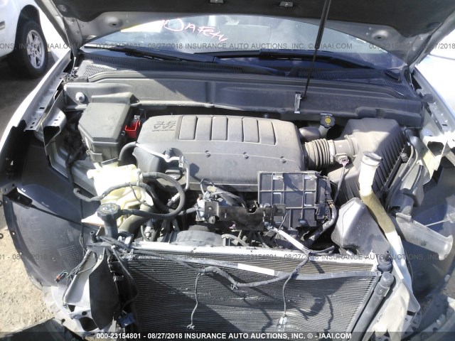 1GKKRRED2BJ412632 - 2011 GMC ACADIA SLT-1 Srebrny zdjęcie 10