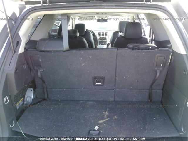 1GKKRRED2BJ412632 - 2011 GMC ACADIA SLT-1 Srebrny zdjęcie 8