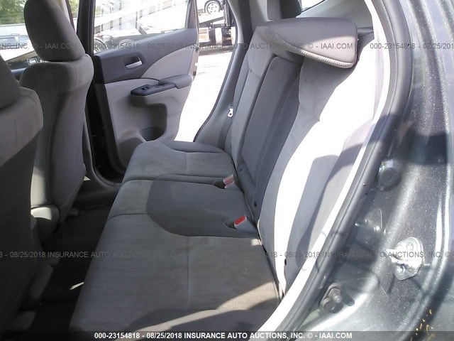 5J6RM4H35CL050164 - 2012 HONDA CR-V LX GRAY photo 8