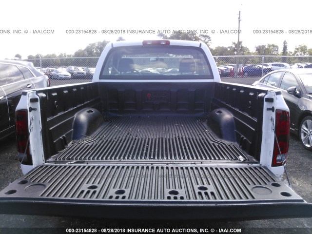 1D7HA16K44J100770 - 2004 DODGE RAM 1500 ST WHITE photo 8