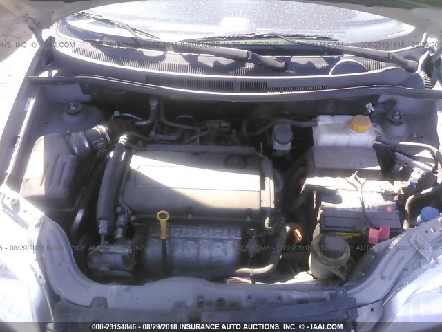 KL1TD56E99B367053 - 2009 CHEVROLET AVEO LS/LT 灰色 照片 10