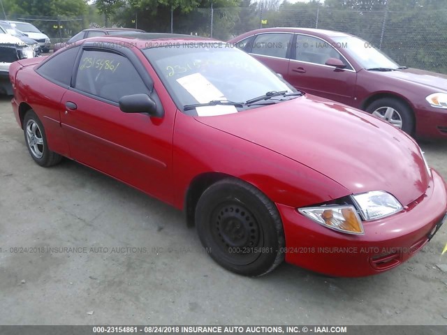 1G1JS124627305803 - 2002 CHEVROLET CAVALIER LS RED photo 1