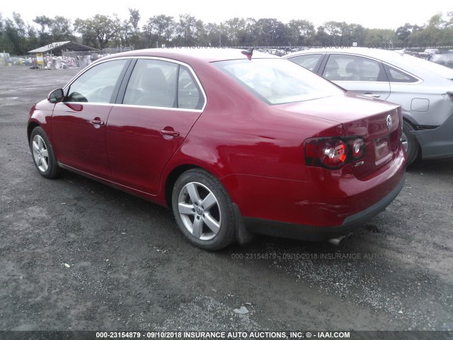 3VWRM71K09M075924 - 2009 VOLKSWAGEN JETTA SE/SEL RED photo 3