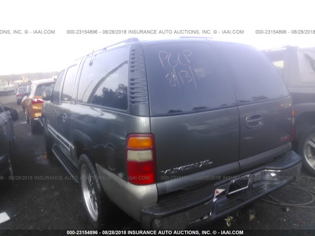 3GKFK16T4YG185063 - 2000 GMC YUKON XL K1500 GRAY photo 3