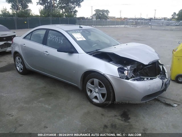 1G2ZG57B084231822 - 2008 PONTIAC G6 SE ვერცხლისფერი ფოტო 1
