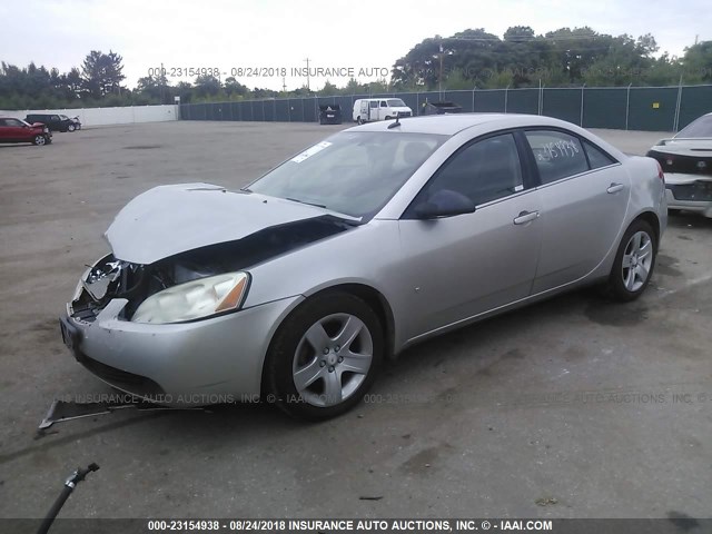 1G2ZG57B084231822 - 2008 PONTIAC G6 SE ვერცხლისფერი ფოტო 2