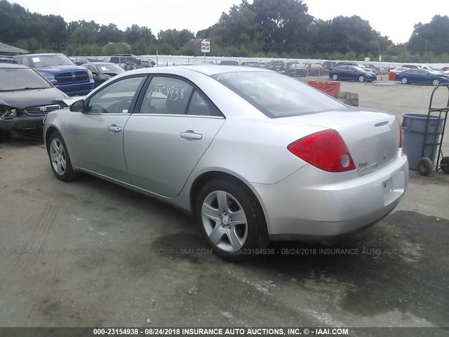 1G2ZG57B084231822 - 2008 PONTIAC G6 SE ვერცხლისფერი ფოტო 3