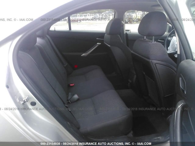 1G2ZG57B084231822 - 2008 PONTIAC G6 SE ვერცხლისფერი ფოტო 8