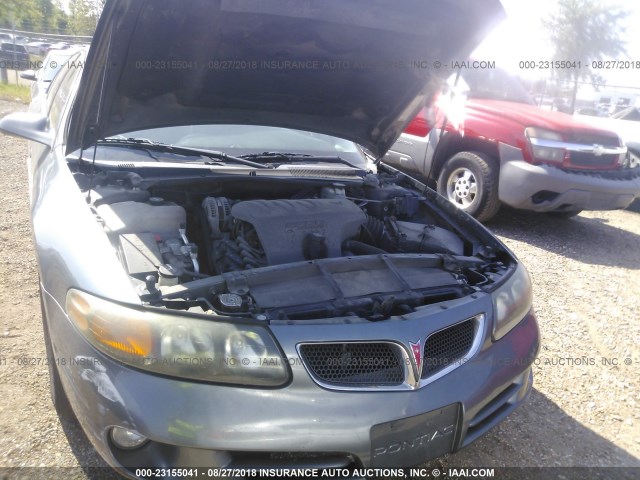 1G2HX52K95U150445 - 2005 PONTIAC BONNEVILLE SE GRAY photo 10