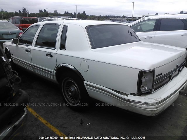 1LNLM81W6VY630385 - 1997 LINCOLN TOWN CAR EXECUTIVE WHITE photo 3