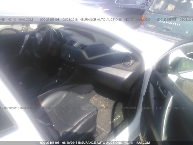JM1BL1M81C1634700 - 2012 MAZDA 3 I თეთრი ფოტო 5
