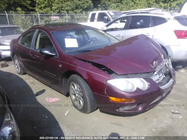 2C3HE66G9XH784894 - 1999 CHRYSLER 300M BURGUNDY photo 1