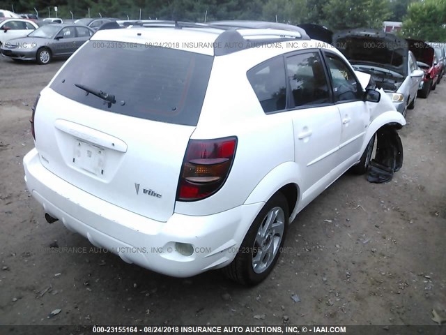 5Y2SL62813Z472391 - 2003 PONTIAC VIBE WHITE photo 4