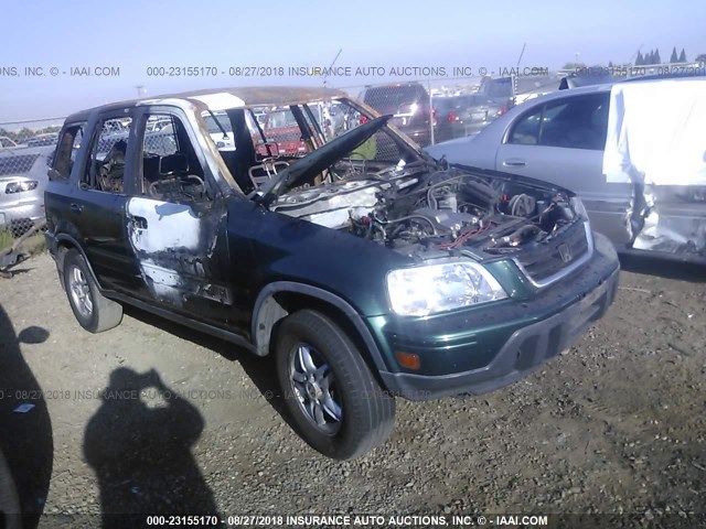 JHLRD18781S004213 - 2001 HONDA CR-V SE/LE GREEN photo 1