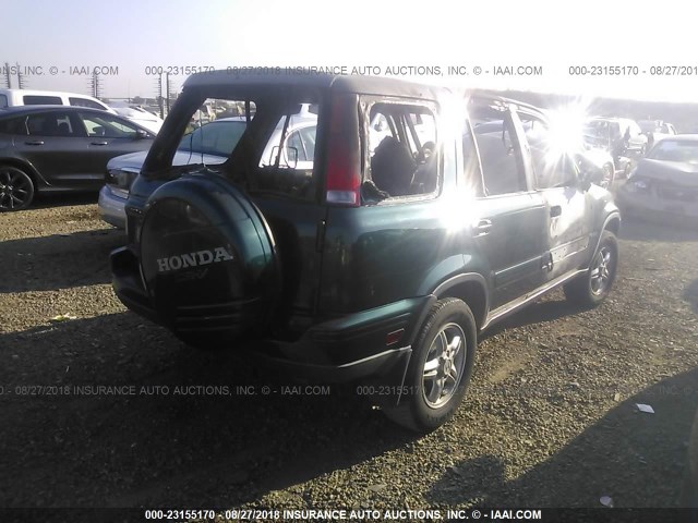 JHLRD18781S004213 - 2001 HONDA CR-V SE/LE GREEN photo 4